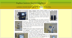 Desktop Screenshot of depilace-laserem.com